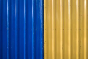 painting shipping containers